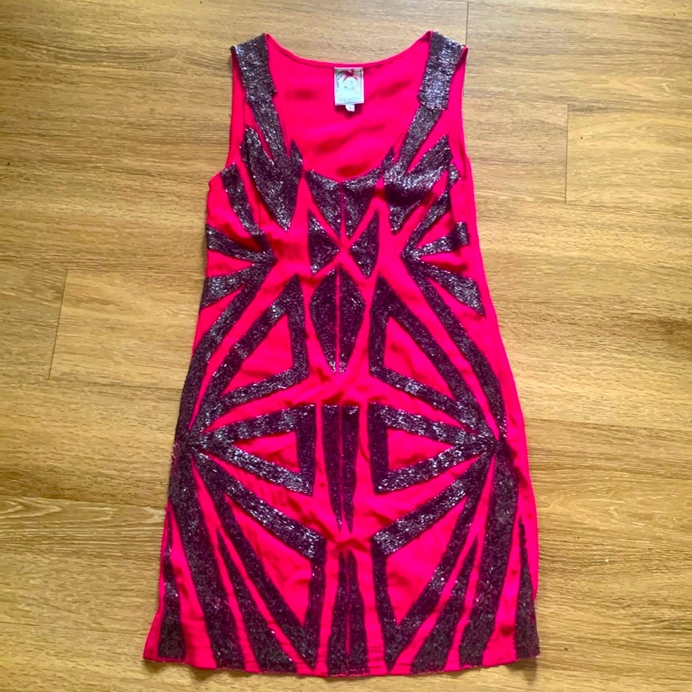 Yoana Baraschi jazzy beaded flapper dress